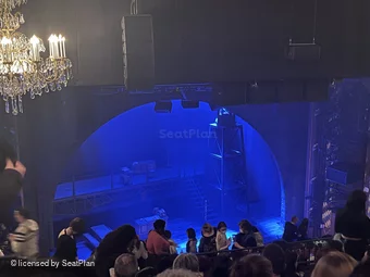 Lunt-Fontanne Theatre Rear Mezzanine H121 view from seat photo