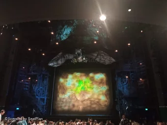 Apollo Victoria Theatre Stalls T19 view from seat photo