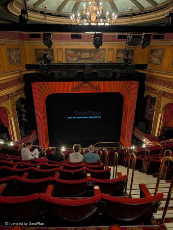 Phoenix Theatre Grand Circle H17 view from seat photo