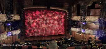 Lyceum Theatre Royal Circle G32 view from seat photo