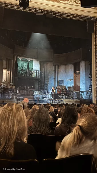 Lyric Theatre Stalls P18 view from seat photo