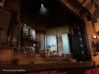 Walter Kerr Theatre Orchestra G9 view from seat photo