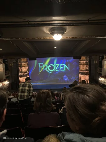 Theatre Royal Drury Lane Royal Circle L27 view from seat photo