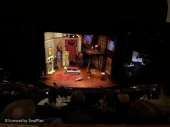 Duchess Theatre Dress Circle E12 view from seat photo