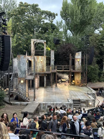 Regent's Park Open Air Theatre Upper Right P80 view from seat photo