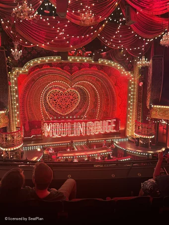 Piccadilly Theatre Royal Circle C22 view from seat photo