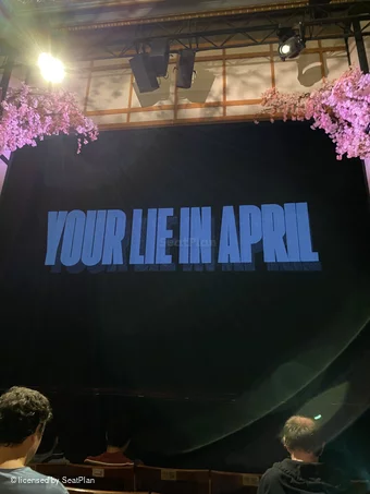 Harold Pinter Theatre Stalls F9 view from seat photo