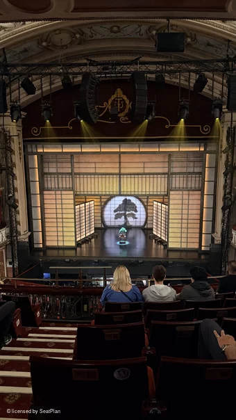 New Wimbledon Theatre Dress Circle G16 view from seat photo
