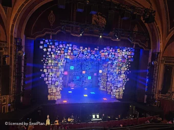 Liverpool Empire Circle A43 view from seat photo