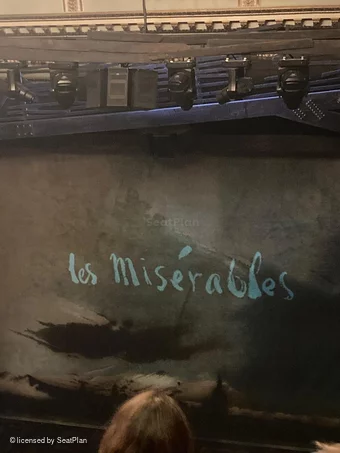 Sondheim Theatre Grand Circle B7 view from seat photo