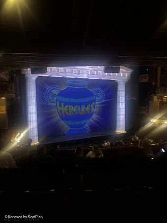 Theatre Royal Drury Lane Royal Circle H42 view from seat photo