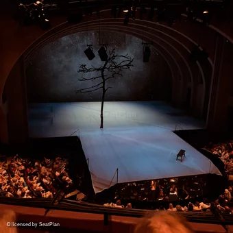 Vivian Beaumont Theater Loge B206 view from seat photo