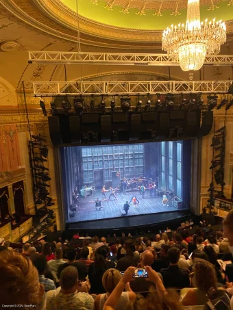 Neil Simon Theatre Mezzanine N108 view from seat photo