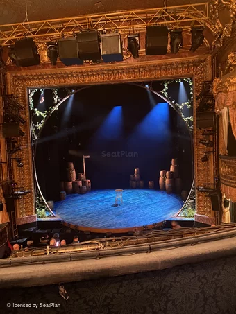 Theatre Royal Haymarket Royal Circle B10 view from seat photo