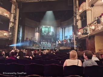 Lyric Theatre Stalls N8 view from seat photo
