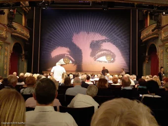 Aldwych Theatre Stalls L11 view from seat photo