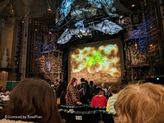 Apollo Victoria Theatre Stalls R11 view from seat photo