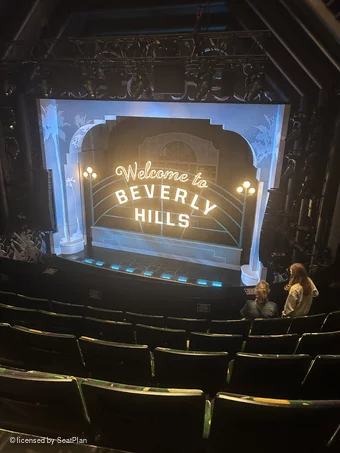 Trafalgar Theatre Dress Circle F5 view from seat photo
