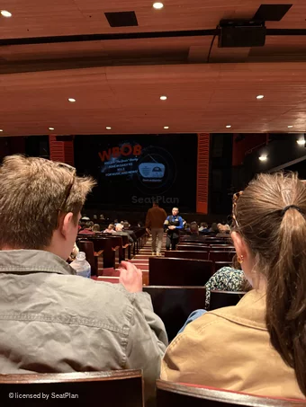 Marquis Theatre Orchestra X4 view from seat photo