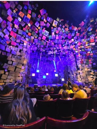 Cambridge Theatre Stalls G20 view from seat photo