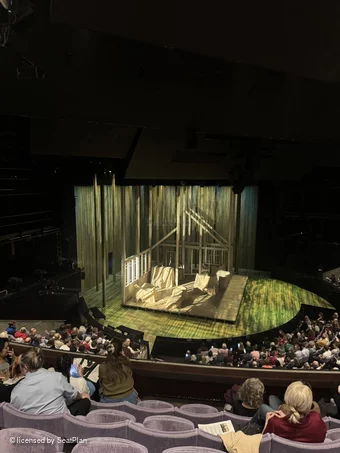 National Theatre - Olivier Circle E66 view from seat photo