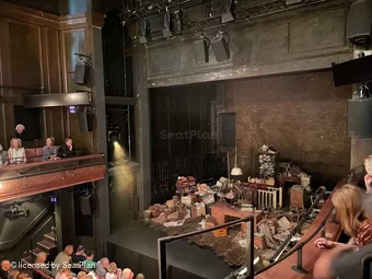 Royal Court Theatre Circle B1 view from seat photo