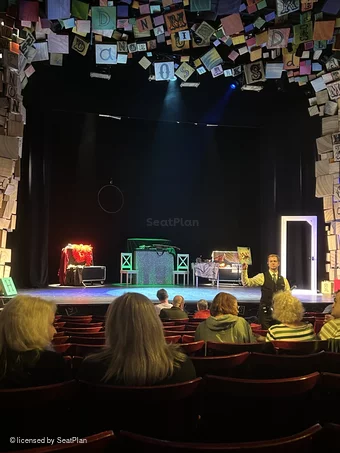 Cambridge Theatre Stalls M22 view from seat photo