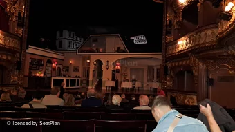 Apollo Theatre Stalls Q10 view from seat photo