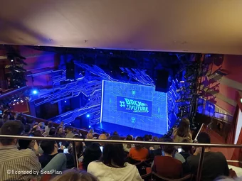 Adelphi Theatre Upper Circle K3 view from seat photo