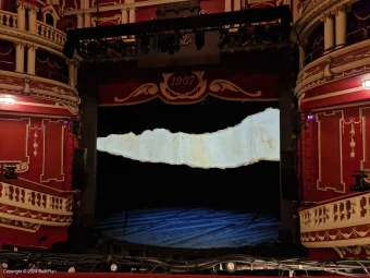 Sunderland Empire Dress Circle B14 view from seat photo