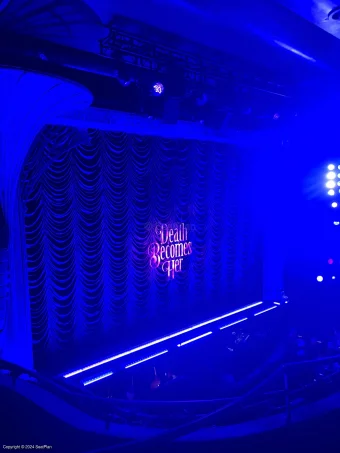 Lunt-Fontanne Theatre Front Mezzanine B17 view from seat photo