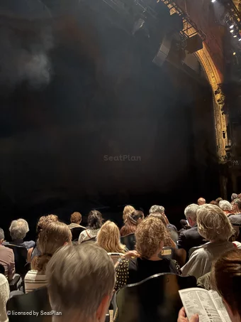 Studio 54 Theatre Orchestra F9 view from seat photo