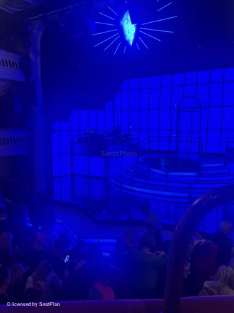 Criterion Theatre Dress Circle A5 view from seat photo