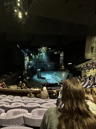 National Theatre - Olivier Circle G71 view from seat photo
