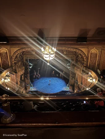 Theatre Royal Haymarket Gallery A7 view from seat photo