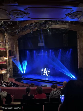 London Palladium Royal Circle G15 view from seat photo