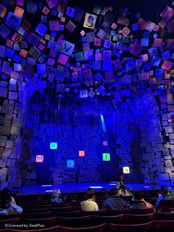 Cambridge Theatre Stalls K20 view from seat photo