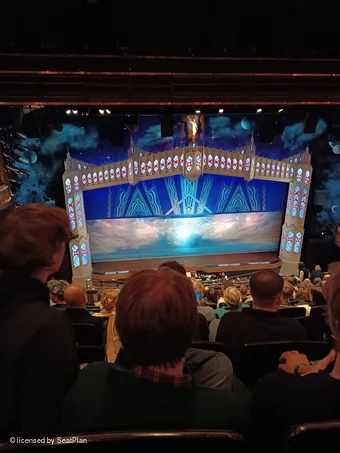 Prince of Wales Theatre Circle L30 view from seat photo