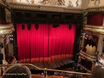 Noel Coward Theatre Grand Circle B23 view from seat photo