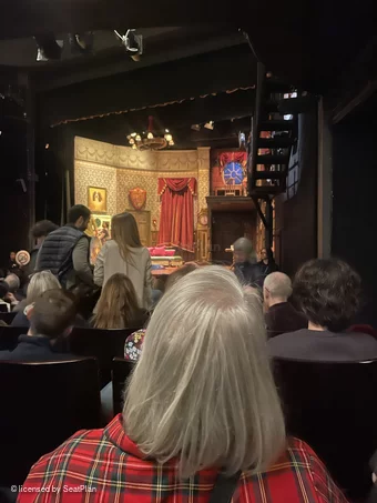 Duchess Theatre Stalls K1 view from seat photo