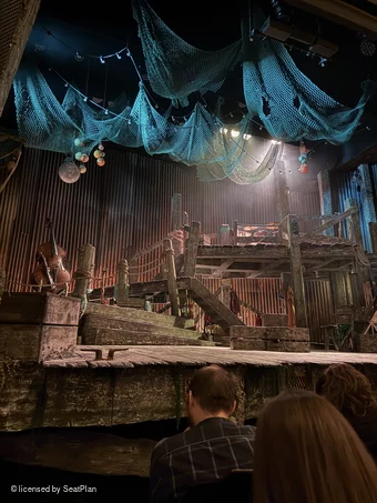 Ambassadors Theatre Stalls C14 view from seat photo