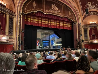 Liverpool Empire Stalls L48 view from seat photo
