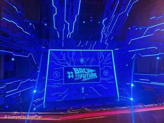 Adelphi Theatre Dress Circle C26 view from seat photo