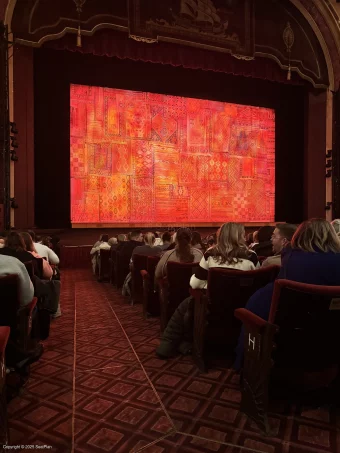 Liverpool Empire Stalls J40 view from seat photo