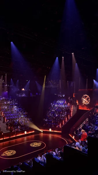 Canary Wharf Theatre District 10 P34 view from seat photo