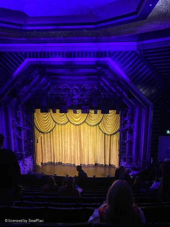 Trafalgar Theatre Dress Circle K5 view from seat photo