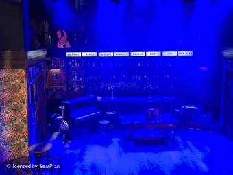 Arts Theatre Circle A10 view from seat photo