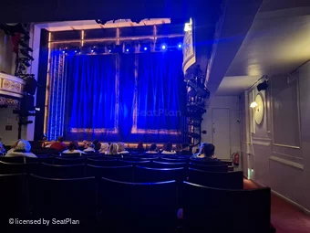 Vaudeville Theatre Stalls L18 view from seat photo