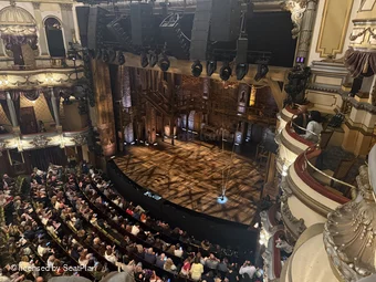 Victoria Palace Theatre Grand Circle A2 view from seat photo