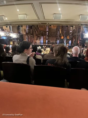 Victoria Palace Theatre Stalls Box B2 view from seat photo